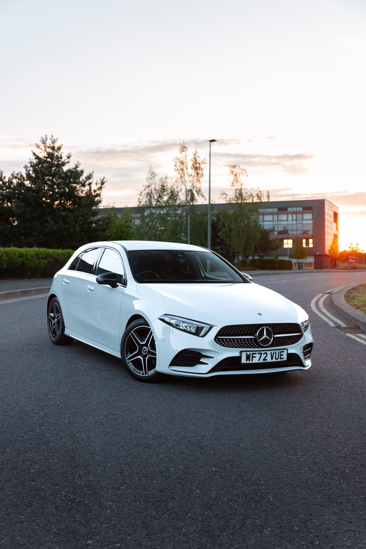 A brand new Mercedes, priced to be entered more than once